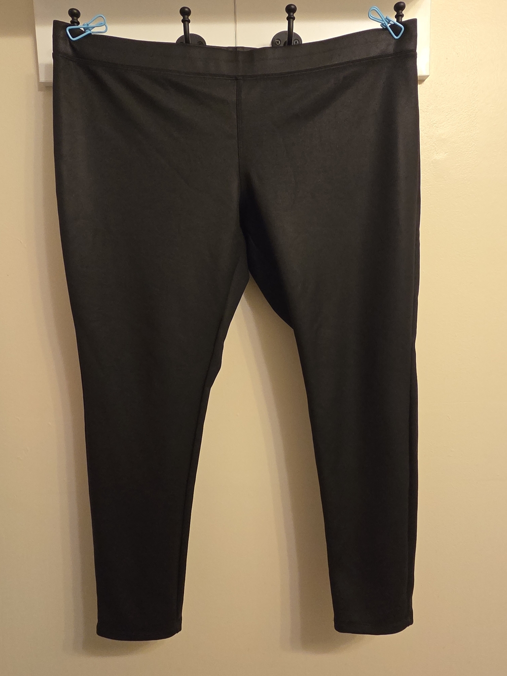 Express Faux Leather Edgy Goth Chic Moto Style Leggings XLP Streetwear Night Out